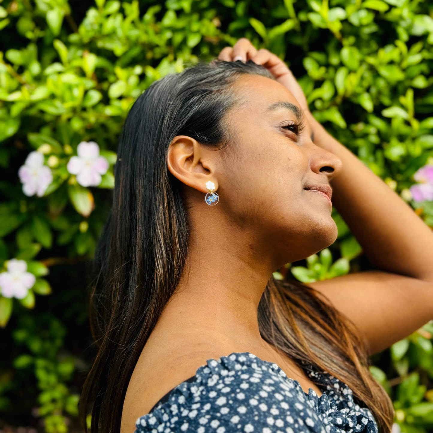 Forget Me Not Stud Earrings