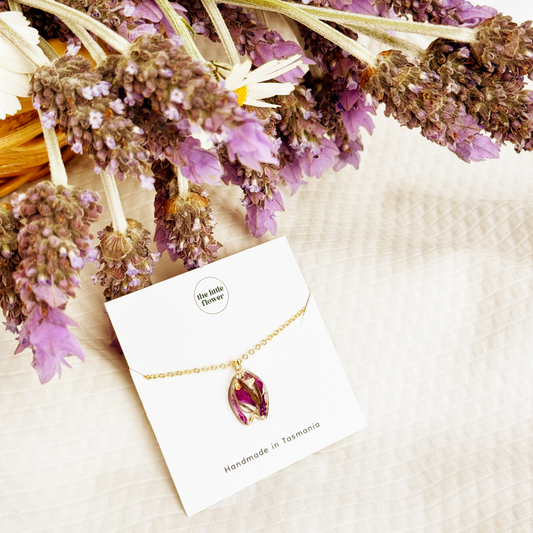 Tasmanian Lavender Necklace
