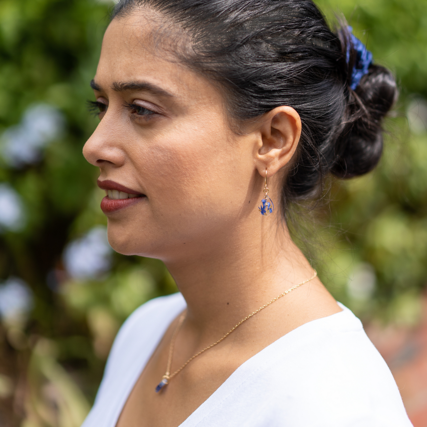 The Perseverance Flower Necklace