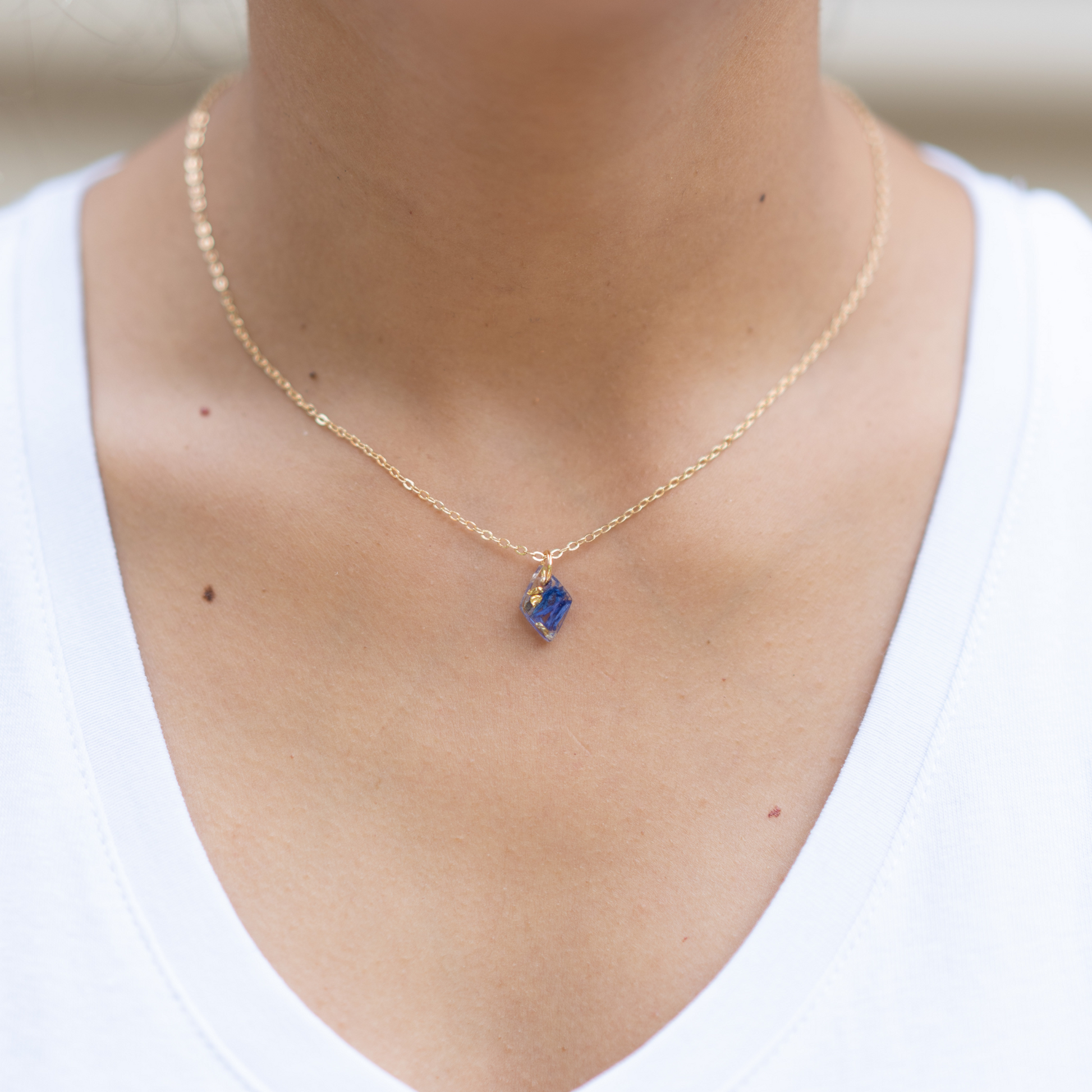 Cornflower necklace 2025