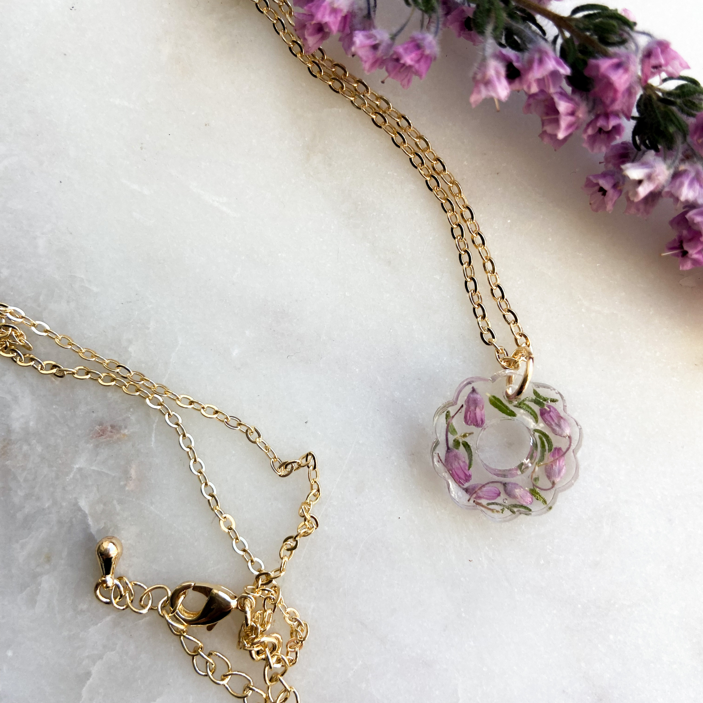 The Cerelia Flower Necklace - The Spring Collection