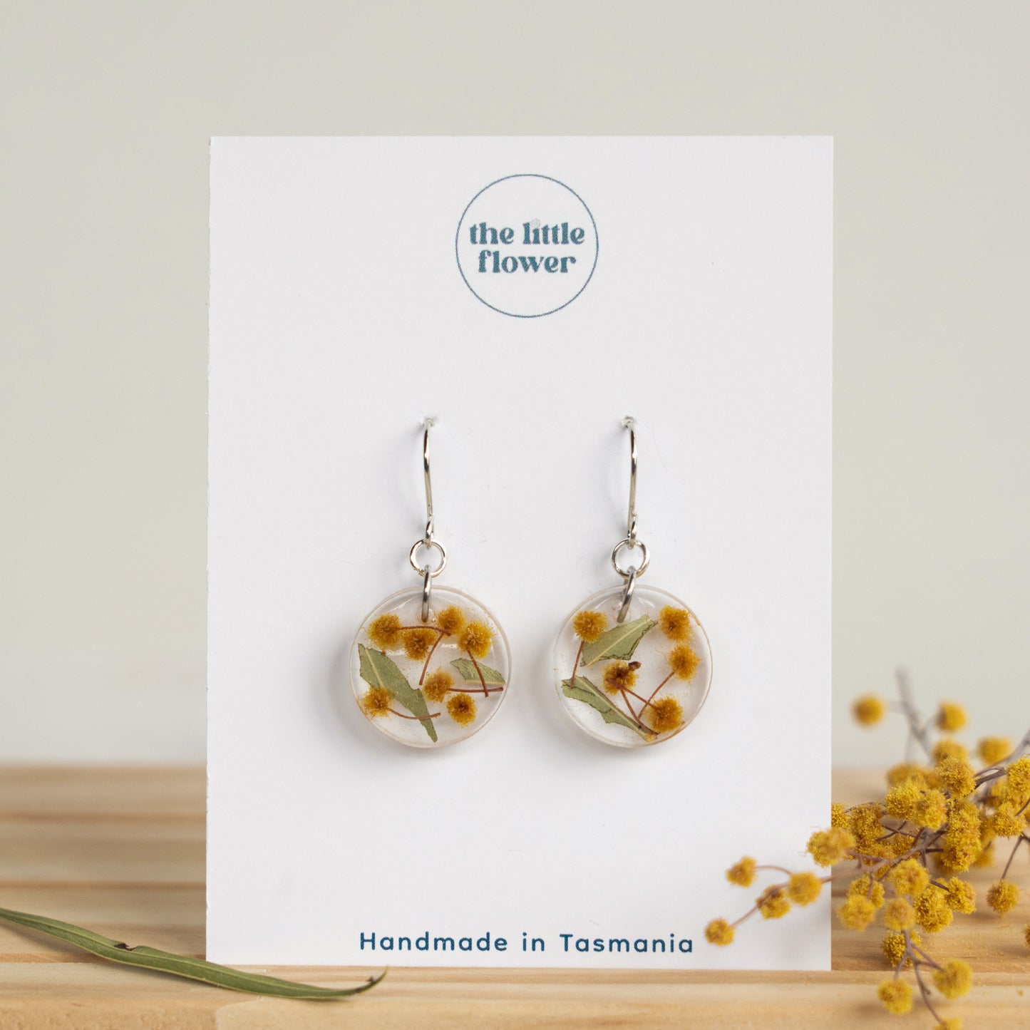 Native Wattle Dangle Earrings - The Native Collection