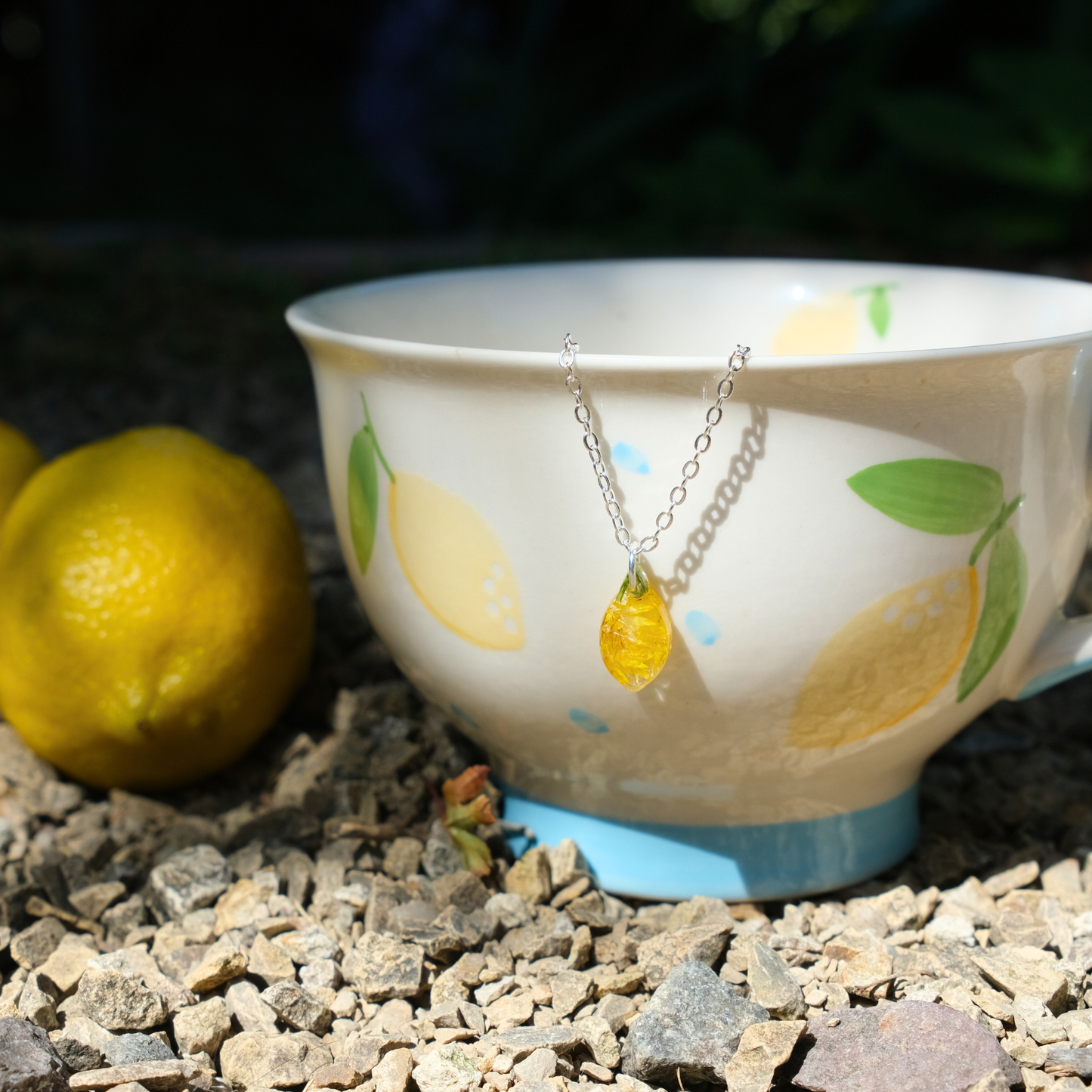 Lemon Flower Necklace