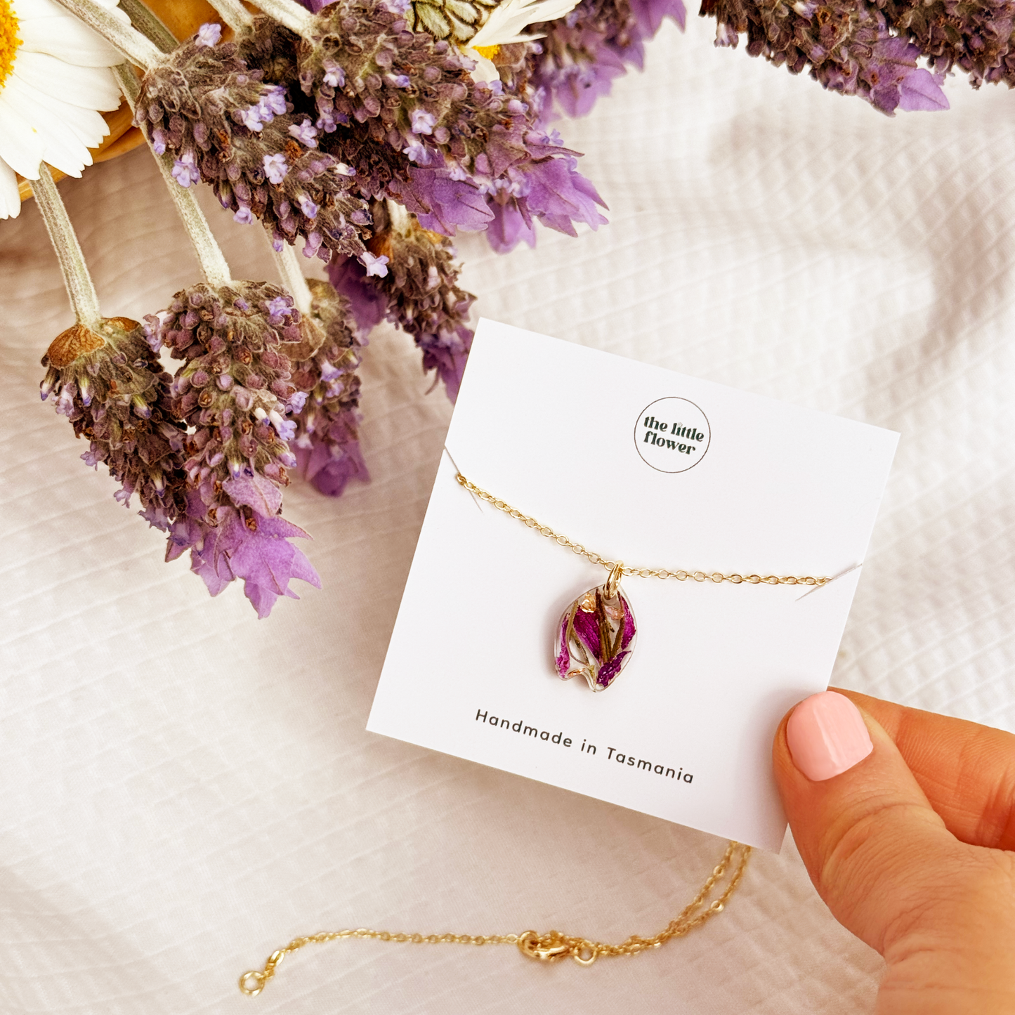 Tasmanian Lavender Necklace