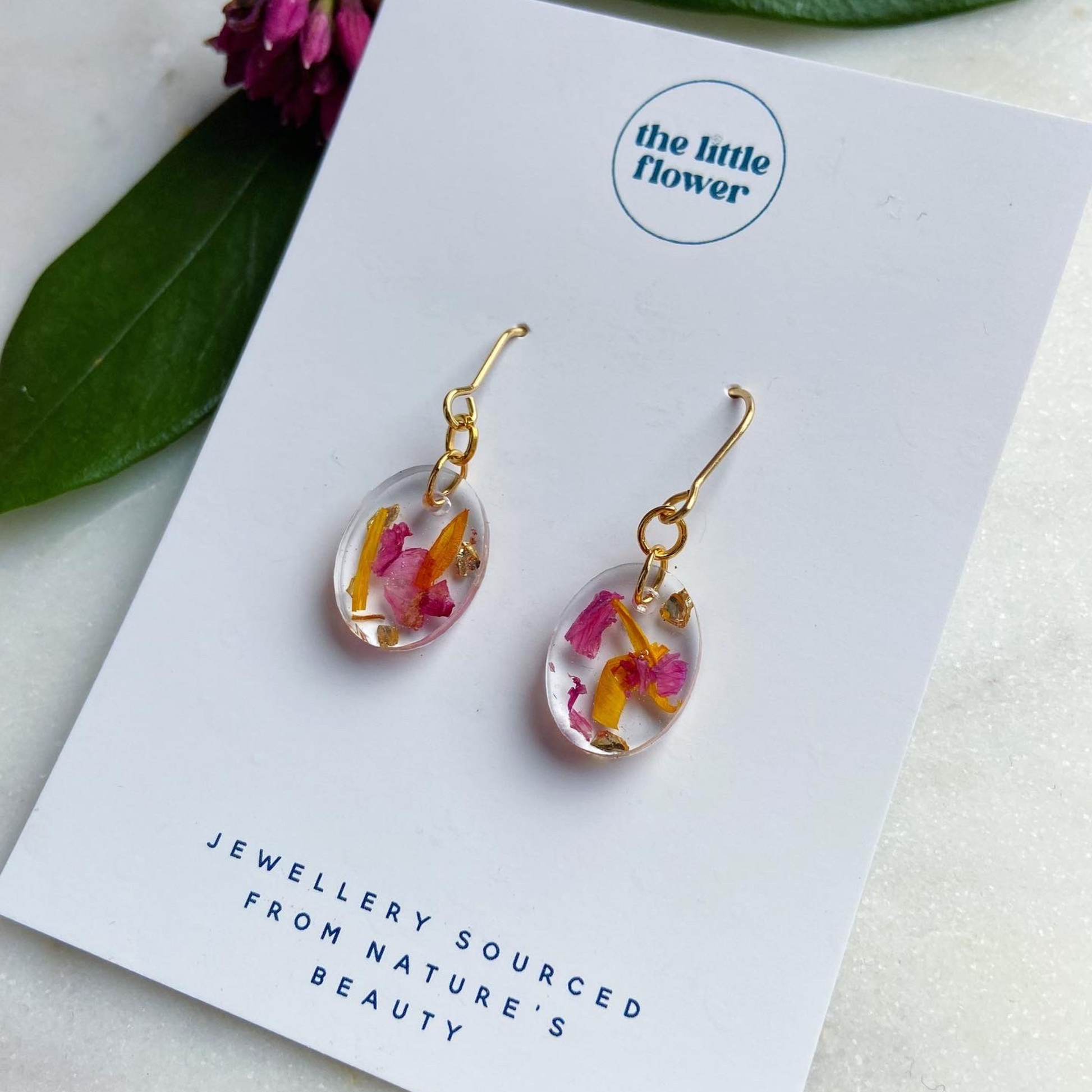 Rose flower design deals earrings